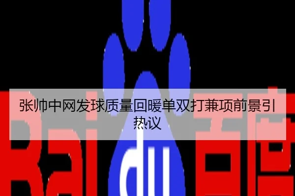 张帅中网发球质量回暖单双打兼项前景引热议